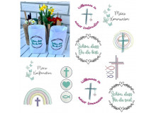 Stickserie ITH - Lichtbeutel christiliche Motive